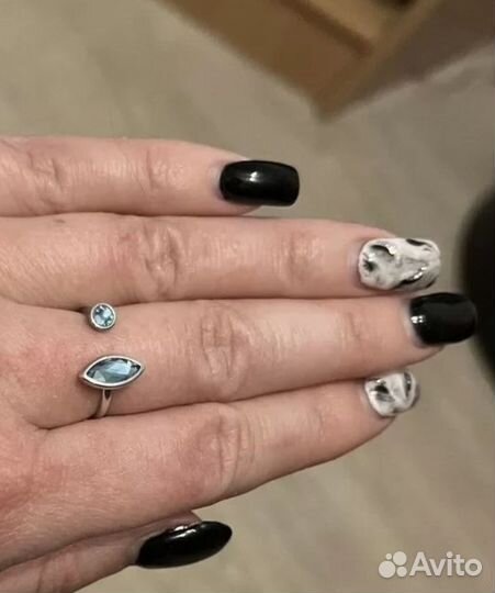 Серебряное кольцо женское