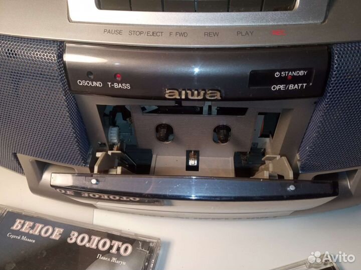 Магнитола магнитофон Aiwa CSD-ES577 stereo