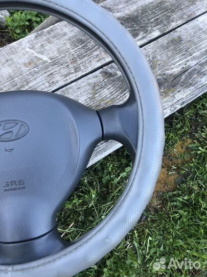 Руль для hyundai santa fe sm