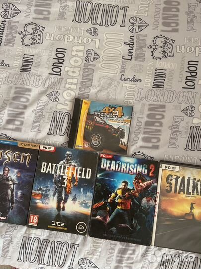 Игры для компьютера на CD - дисках