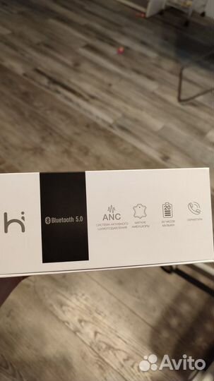 Bluetooth-гарнитура hiper silence ANC HX2 черный