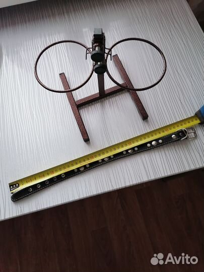 Кормушка и ошейник для собак