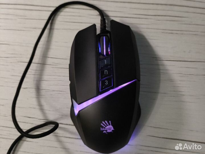 Игровая мышь a4tech bloody W60 Max 10000dpi