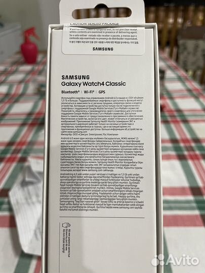 Смарт часы samsung galaxy watch 4 classic