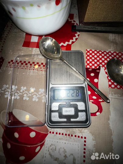 Серебро ложки 84 проба