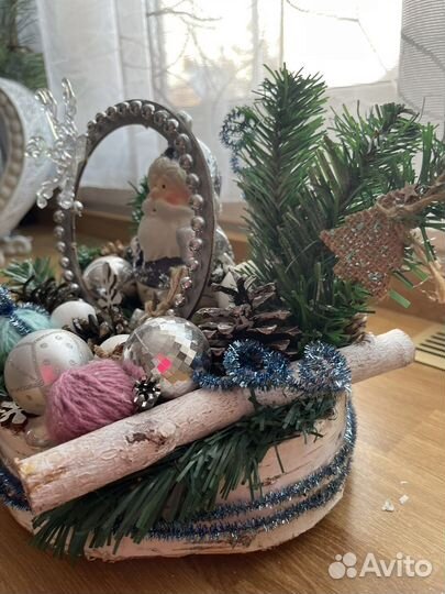 Новогодняя композиция Дед Мороз