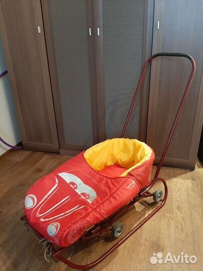 Коляска санки
