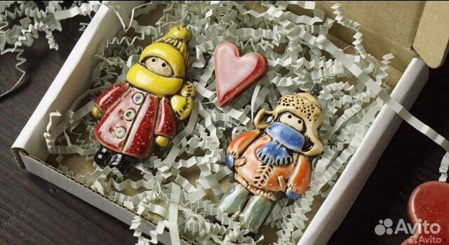 Новогодние елочные игрушки. Сувенир в подарок