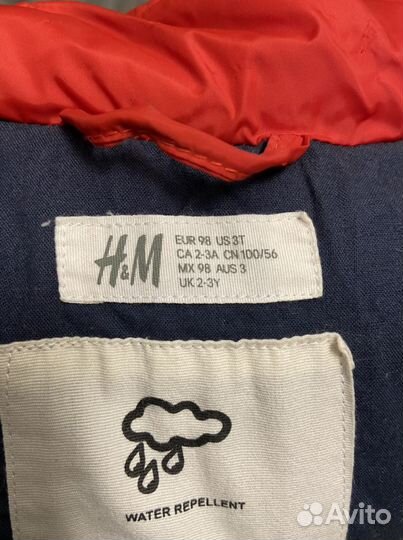 Куртка детская hm 92