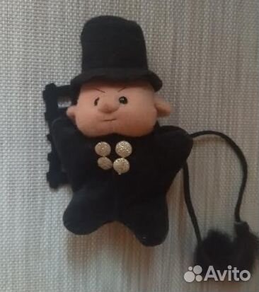 Фигурка мягкий Трубочист из плюша ГДР