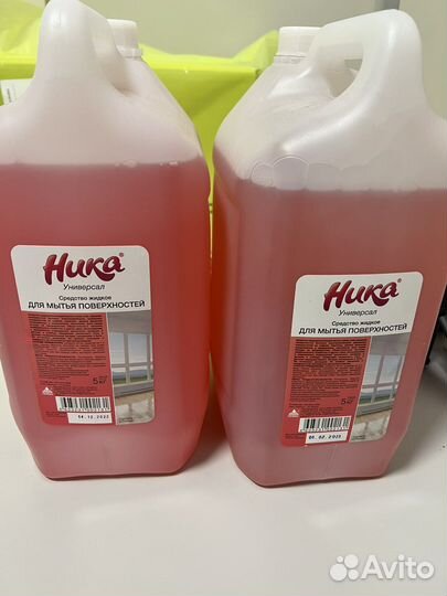 Ника средство жидкое для мытья поверхностей 5 кг