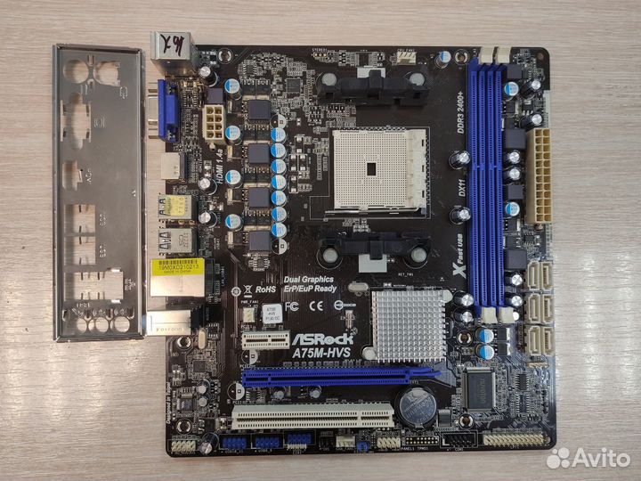 Материнская плата sFM1 AsRock A75M-HVS