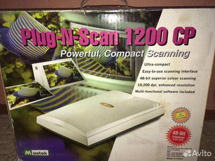 Mustek Plug-N-Scan 1200 CP