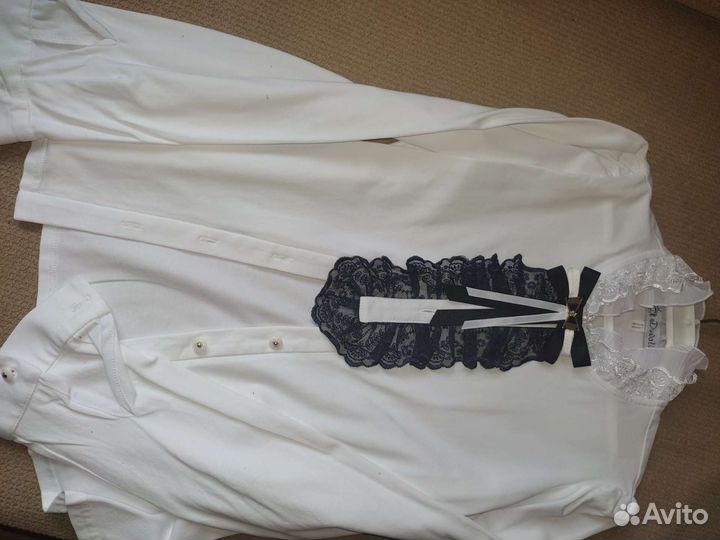 Блузки школьные Дювали р-р 158