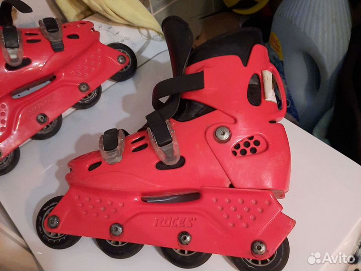 Роликовые коньки раздвижные Roces р-р 37