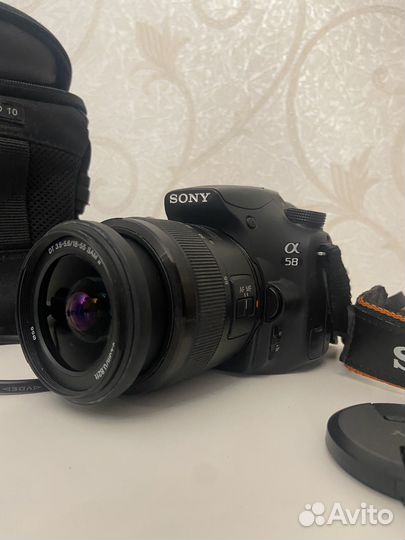 Зеркальный фотоаппарат sony a58
