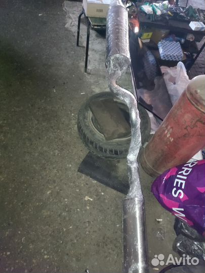 Глушитель и резонатор поло/рапид