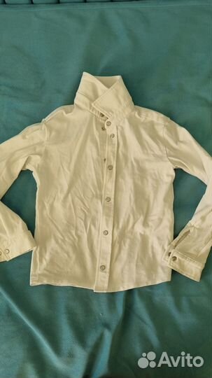 Рубашка на кнопках 116 б/у отдам