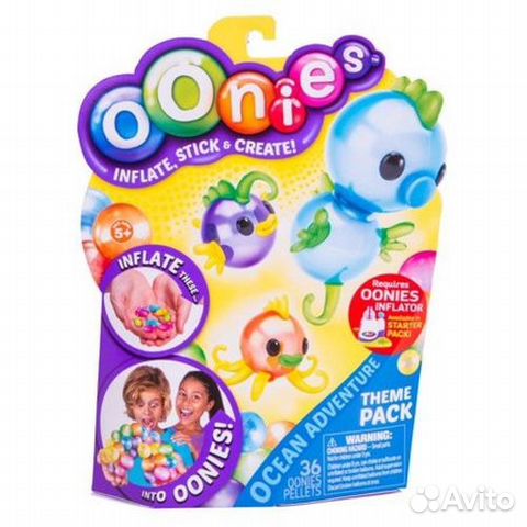Набор шариков Oonies (Onoies) 36 шариков + аксесс