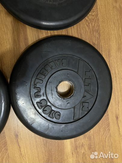 Диск блин для штанги 20 кг 50 мм