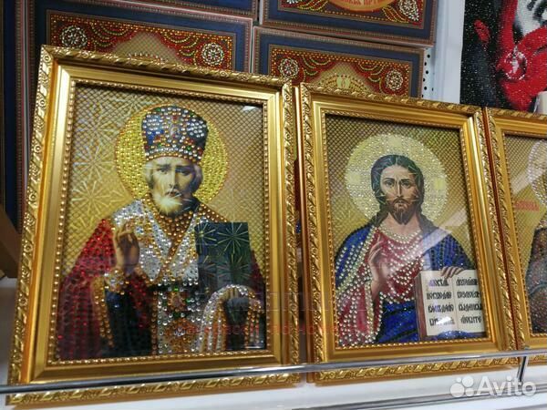 Алмазная мозаика 15x20 Икона Божией Матери Донская