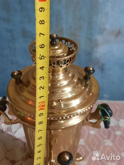 Самовар угольный СССР Олимпийский 1980 г