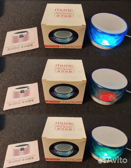 Bluetooth rgb колонка