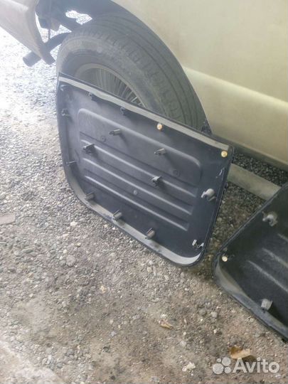 Задние обшивки на ларгус грузовой