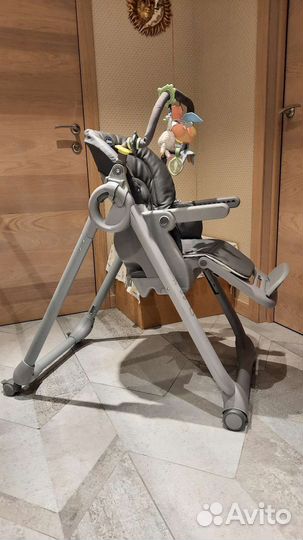 Стульчик для кормления chicco polly magic relax