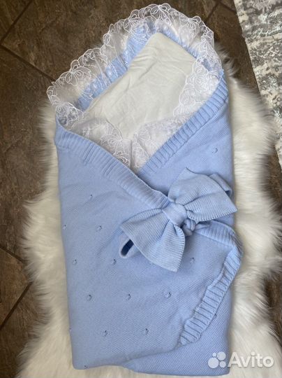 Конверт на выписку для мальчика весна осень