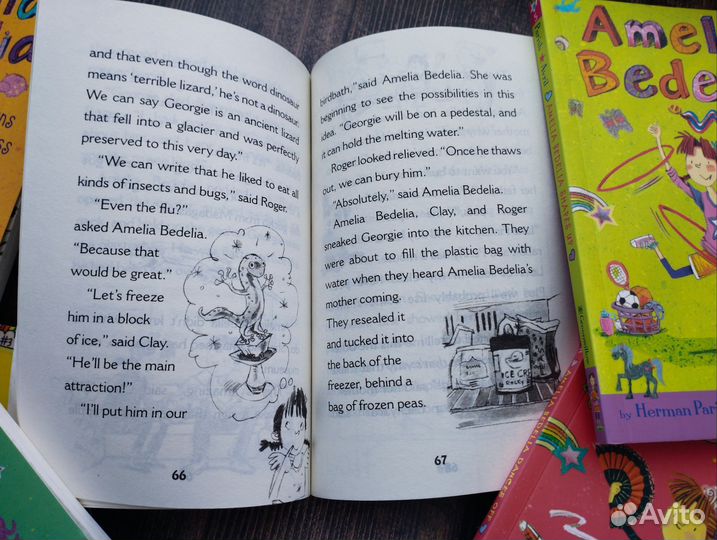 Детские книги на английском Amelia Bedelia.Амелия