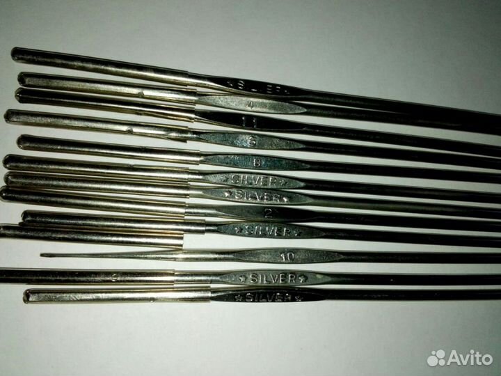 Набор крючков для вязания+матки ниток