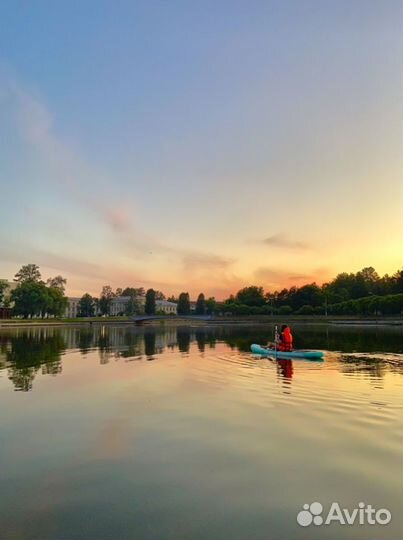 Прогулки в Колпино по Ижоре на сап/sup