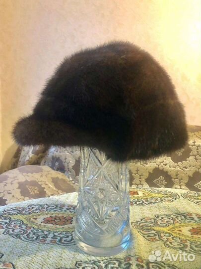 Шапка, кепка норковая