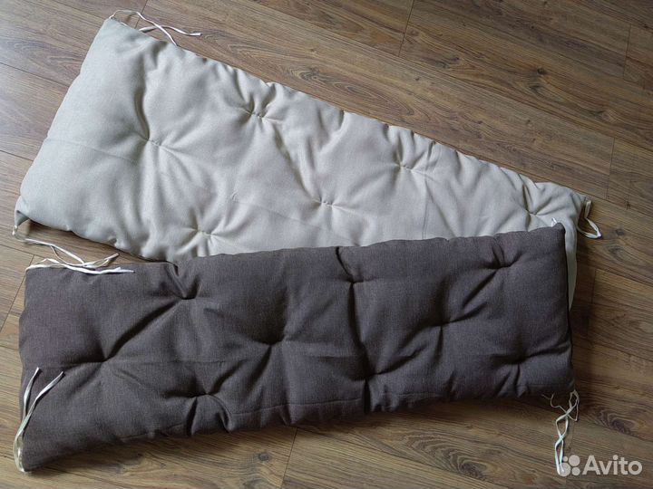 Подушка, сидушка, коврик для садовой скамейки