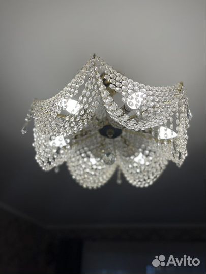 Люстра хрустальная богемия чехия