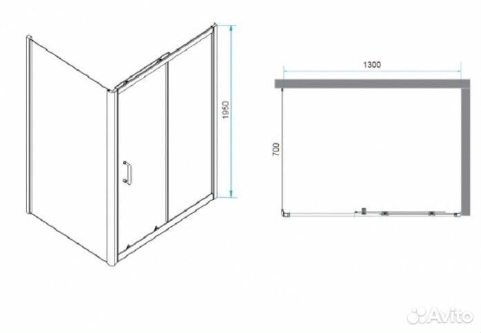 Душевой уголок RGW Passage PA-74B 130x70