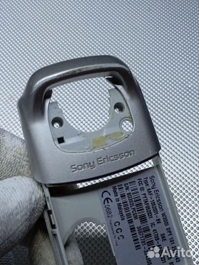 Sony Ericsson W300i. Задняя часть корпуса. Ориг