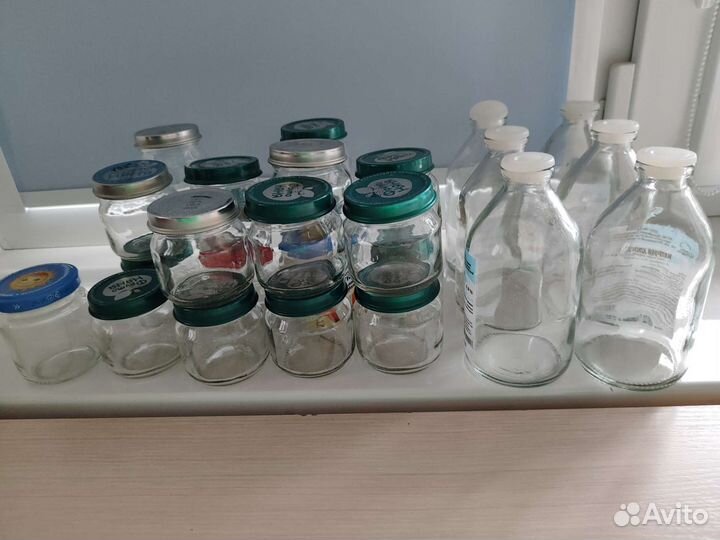 Стеклянные баночки
