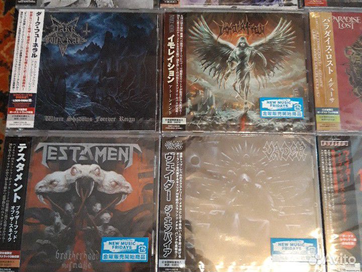 CD Japan Testament, Dream Theater, Slipknot