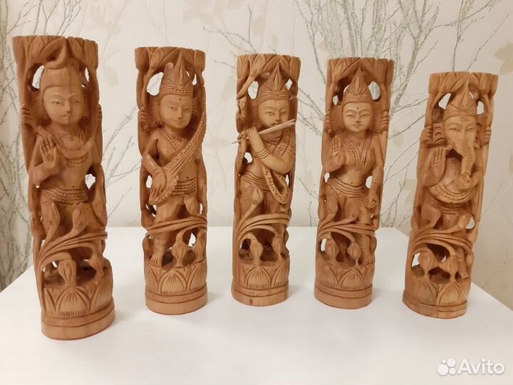 Фигуры деревянные. Индия
