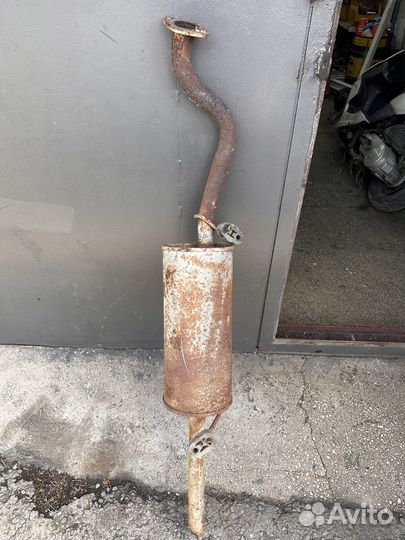 Глушитель Lanos 1.5 задняя часть