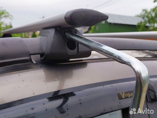 Багажник на рейлинги Nissan Qashqai I J10, 2006-20