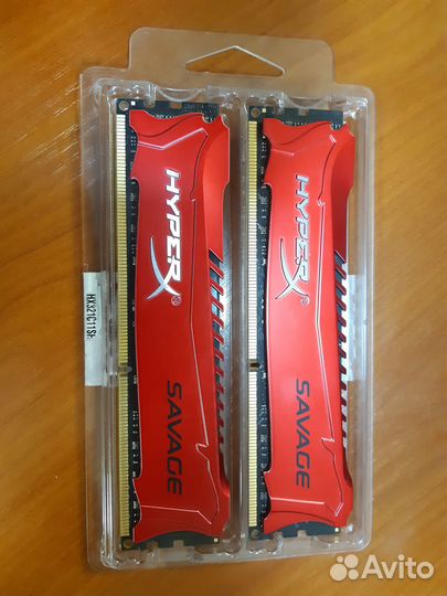 Kingston HyperX Savage DDR3 2x8 GB HX321C11SRK2/16