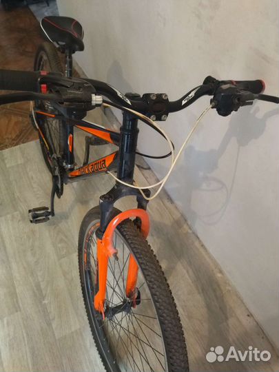 Велосипед подростковый black aqua (26 радиус)