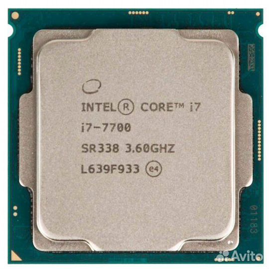 Процессор intel core i7 7700