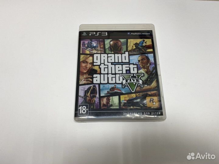 Диск PS3 GTA 5 Лицензия