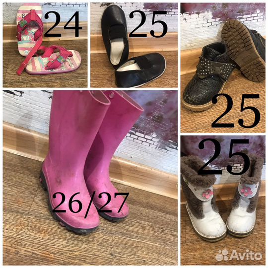 Вещи и обувь на девочку 3-4 года