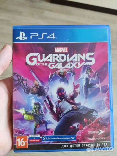 Игра ps4, стражи галактики,guardians of the galaxy