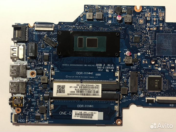 Материнская плата HP LopTop 14-df0001ur